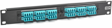 OptiChannel 1U Fiber Rack Mount Panel, 2 FSP Slots, Steel