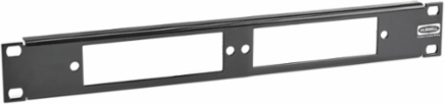 OptiChannel 1U Fiber Rack Mount Panel, 2 FSP Slots, Steel