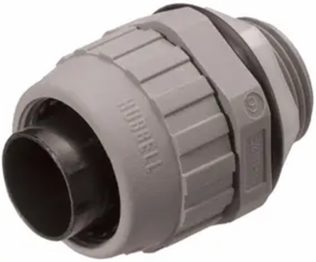 PolyTuff Non-Metallic Liquidtight Fitting 3/8 Inch Nylon Neoprene Seal