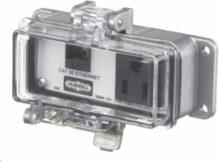 Panel Safe with 15A 125V Receptacle and NEMA 12/4 Enclosure