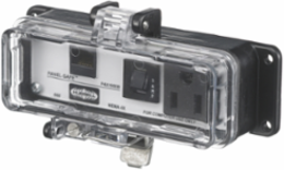 NEMA 4X Enclosure with 15A 125V Receptacle, Cat5e, 3A Circuit Breaker