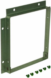 N1 Panel Adapter (Hinged-Cover/Screw-Cover Wireway) 10X10 Carbon Steel - Galvanized