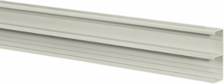 Non-Metallic Raceway BaseTrak 2 Channel 10 Ft, Office White, NEMA 1 Rating
