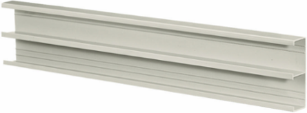 Non-Metallic Raceway, BaseTrak 5 Ft, 2 Channel, Thermoplastic, White