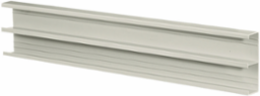 Non-Metallic Raceway, BaseTrak 5 Ft, 2 Channel, Thermoplastic, White
