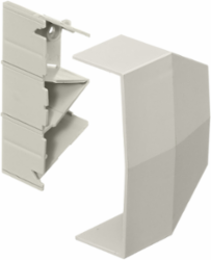 Non-Metallic Raceway Reducer, 4 Inch, Office White, UL 5A