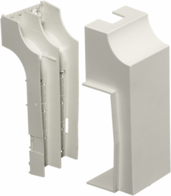 Non-Metallic Raceway Transition Fitting, 4.800 Inch Width, UL94V-0 Rated