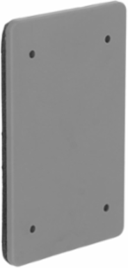1-Gang Weatherproof Cover, Gray, NEMA 3R, Nonmetallic, 5.54 Inch Height