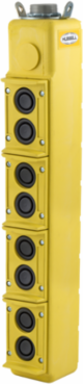 Pendant Push Button Station, 8 Button, Two Speed, NEMA 3R