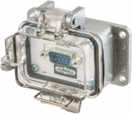 PanelSafe Data Port with DB9 Connector, NEMA 12/4, 5.1 Inch Height