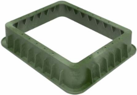 HDPE, Green, Extension, 20"x33"x2", PE30G2