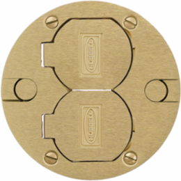 Non-Metallic Replacement Cover 3 Inch with Duplex Opening and Jacks