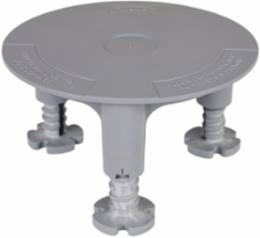 Adjustable PVC Stand for Floor Boxes, 2.50" to 4.00" Height, 6 Inch Width