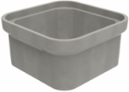 Extension, Polymer Concrete, Tier 22, 24x24x12, Straight Wall w/ Open Bottom