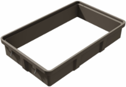 Extension, Polymer Concrete, Tier 22, 48x96x12, Straight Wall w/ Open Bottom