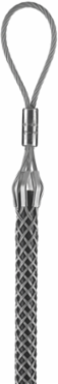 Underground Flexible Eye Pulling Grip, 0.62-0.74 Inch Cable Range, Steel, 5,600 lb Strength