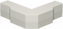 Non-Metallic Raceway External Elbow, 1¼ Inch Bend Radius, Office White