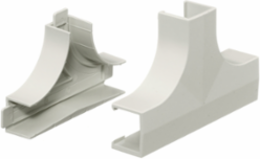Non-Metallic Raceway Tee Fitting, 6 Inch Width, Base and Cover, UL94V-0
