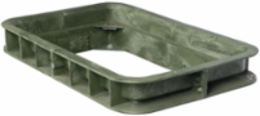 Extension, HDPE, 6" Extension for PM2448, Green