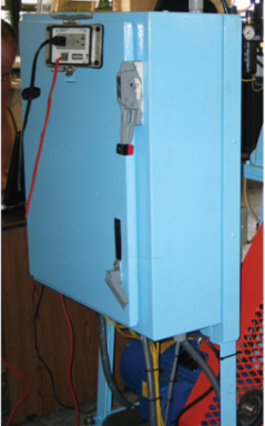 NEMA 12/4 Industrial Ethernet Enclosure, 15A 125V GFCI Receptacle, 4.8 Inch Width