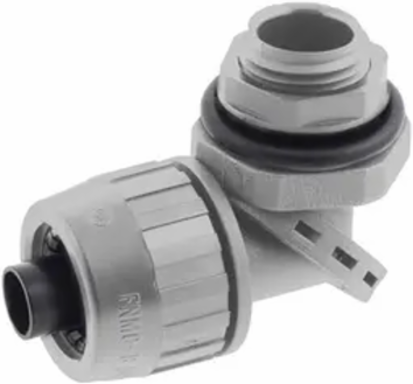 PolyTuff Non-Metallic Liquidtight Fitting 3/8 Inch Nylon