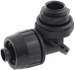 1/2 Inch SwivelLok Multi-Positional NM Liquidtight Connector, Black