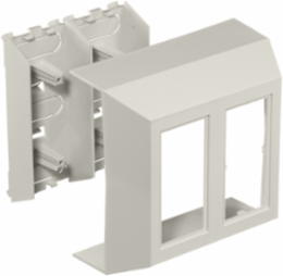 Non-Metallic Raceway Full Capacity Double Box 2-Gang 7.3 Inch Width