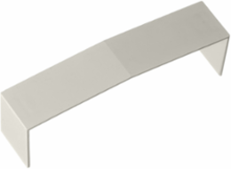 Non-Metallic Raceway Splice Cover Fitting, Office White, 1.300 Inch Width