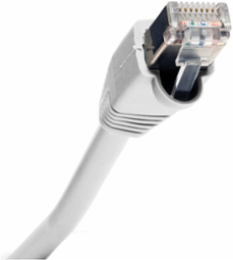 Cat5E Shielded Patch Cord, 10 Foot, 0.300 Inch Width, 100% Performance Tested