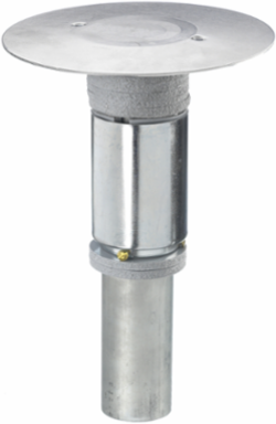 Low Voltage Fire-Rated Flush Furniture Feed, 2 Inch EMT Through Floor Fitting