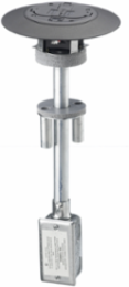 2x2 Flush Duplex Series Fire-Rated Poke-Through with (2) Cat 6 Jacks