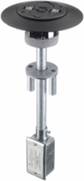 2x2 Flush Duplex Complete Unit, Isolated Ground, 3 Inch Core Hole