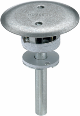 Flush Furniture Feed Fitting, 3 Inch Core Hole, 3 Service, Up to 4 Hour Fire Rating