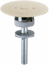 Fire-Rated Poke-Through Flush Furniture Feed, Ivory Finish, 1 Service, 4 Hour Fire Rating
