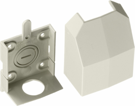 Non-Metallic Raceway Conduit Adapter 3 Inch, Flame Rated UL94V-0