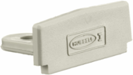 Non-Metallic Raceway WallTrak1 End Cap, 1.200 Inch Width, UL94V-0 Flame Rating