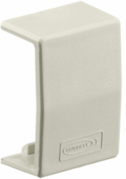 Non-Metallic Raceway Splice Cover, 0.980 Inch Width, Office White