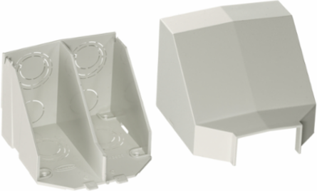 Non-Metallic Raceway Latching WallTrak Ceiling/Conduit Adapter, 7 Inch Width