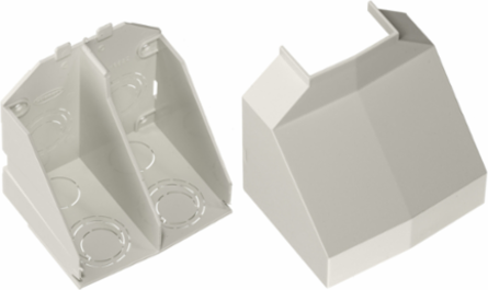 Non-Metallic Raceway Latching WallTrak Ceiling/Conduit Adapter, 7 Inch Width