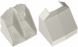Non-Metallic Raceway Latching WallTrak Ceiling/Conduit Adapter, 7 Inch Width