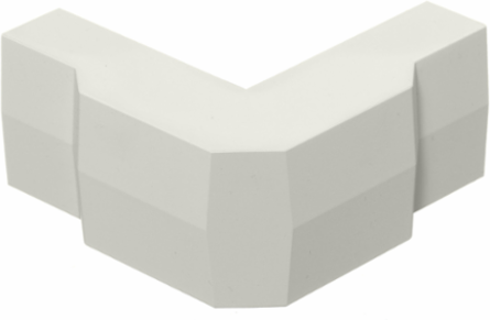 Non-Metallic Raceway External Elbow, 1-1/4 Inch Bend Radius, 8 Inch Wide