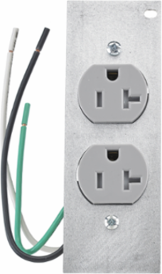 4/5 & 8/10-Gang Pre-Wired Device Plate with 8 Inch Stranded Wire