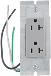 Pre-Wired Device Plate, 2-4-6 Gang, 8 Inch Stranded Wire