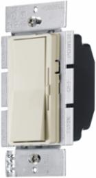 Ivory Rocker Fan Control Switch, 1.5A 120V AC, Indoor Use, Single Pole