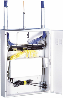 REBOX® Commercial Cabinet 42.2 Inch H x 24.2 Inch W x 10 Inch D, Light Gray