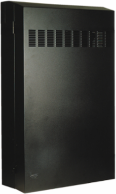 REBOX® Commercial Cabinet 42.2 Inch H x 24.2 Inch W x 10 Inch D, 5-Unit, Black