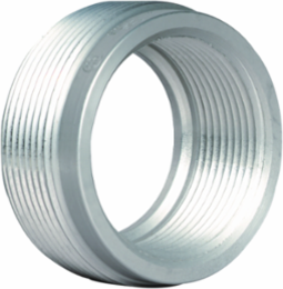 Steel Reducing Bushing 2-1/2" to 2" NPT Zinc Plated, 0.5 lb.