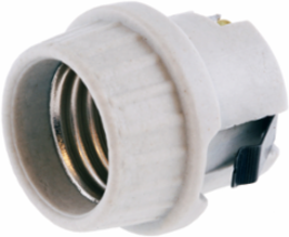 Medium Base Incandescent Lamp Holder, 2.100 Inch Width, 250V AC, Snap-In