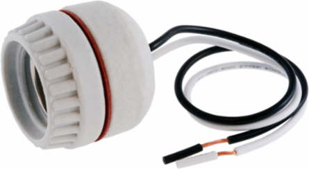 Medium Base Incandescent Lamp Holders, Surface & Sign Mount, 250V AC, 2.64 A