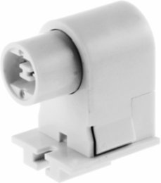 High Output Fluorescent Lamp Holder, 1.1 A, Slide On, Fixed End